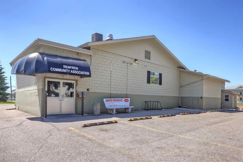 Front entrance of the Renfrew Community Association building