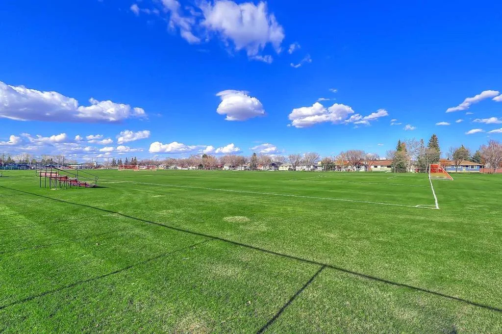 Community soccer field near Renfrew